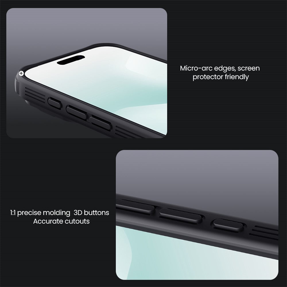 NILLKIN Camshield Pro for iPhone 17 Pro Case Compatible with MagSafe TPU + PC Phone Cover with Slider Camera