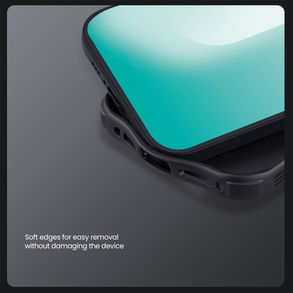 NILLKIN Camshield Pro for iPhone 17 Pro Max Case Compatible with MagSafe TPU + PC Phone Cover with Slider Camera