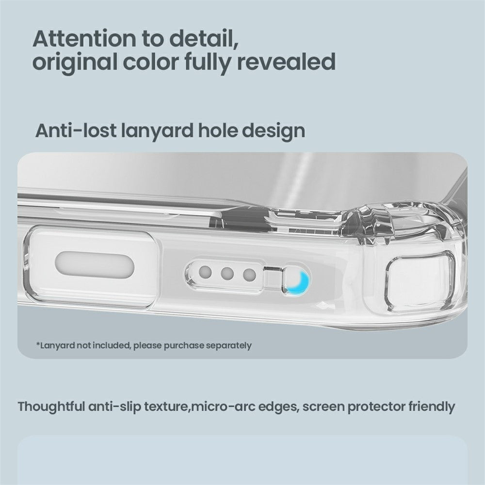 NILLKIN Nature Pro Series for iPhone 17 Case Compatible with MagSafe TPU + PC Ultra Clear Phone Case