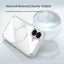NILLKIN Nature Pro Series for iPhone 17 Case Compatible with MagSafe TPU + PC Ultra Clear Phone Case