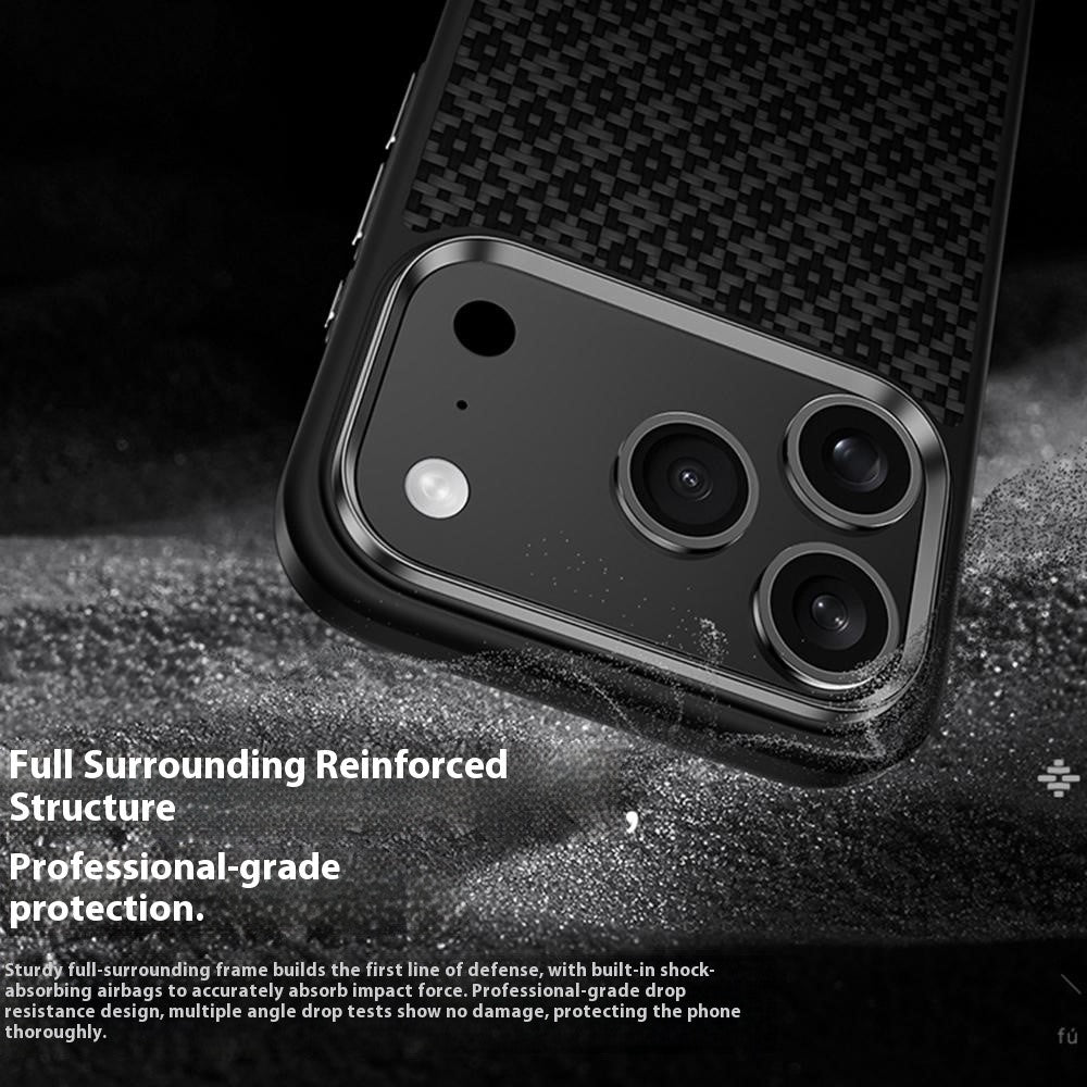 BENKS Y2 For iPhone 17 Pro Max Case Kevlar Aramid Fiber Weave Texture Phone Cover Compatible with MagSafe