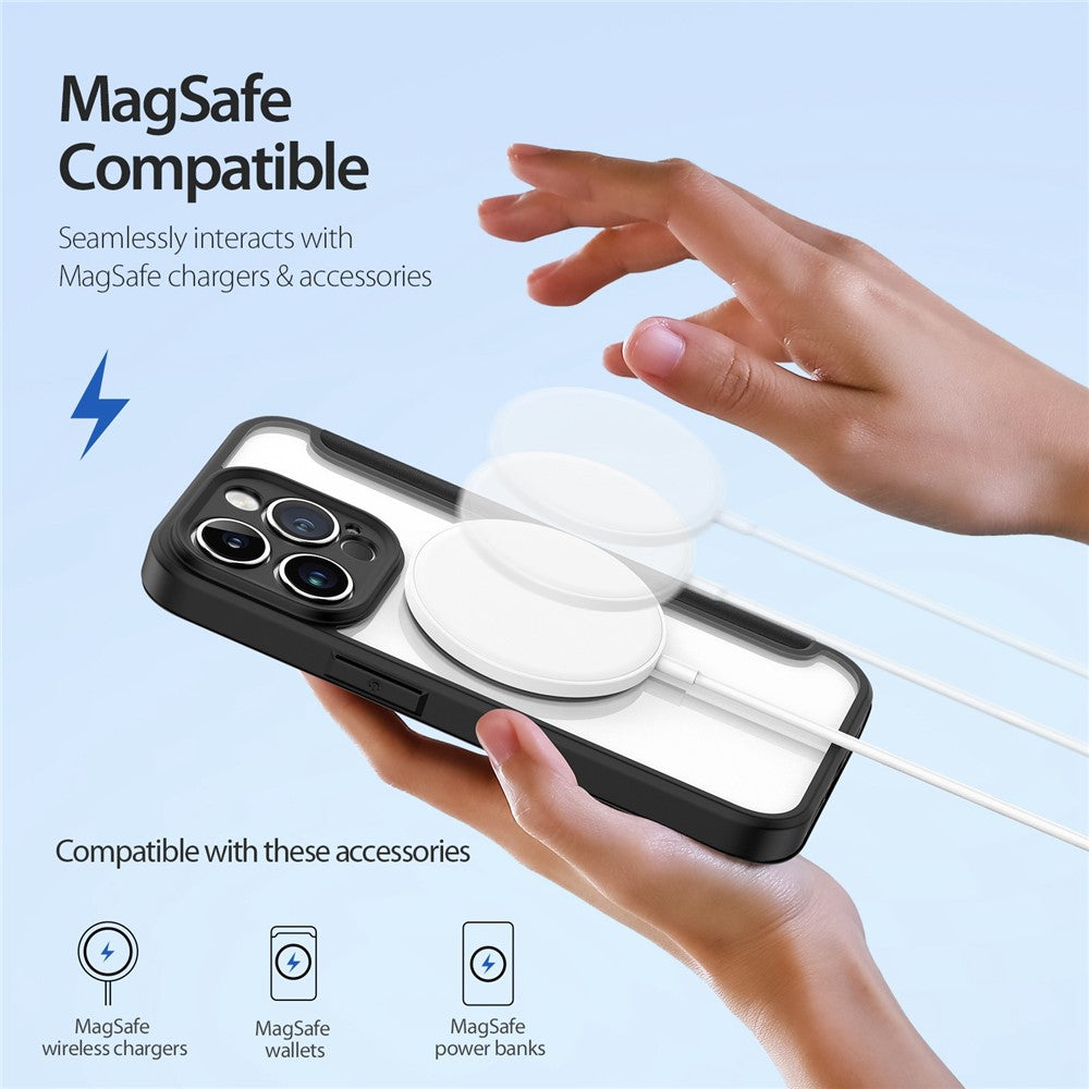 DUX DUCIS Skin X Pro Leather Flip Case for iPhone 14 Pro – MagSafe Compatible