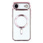 iPhone Air Magnetic Case CD Veins Glass Lens Guard TPU Phone Back Cover