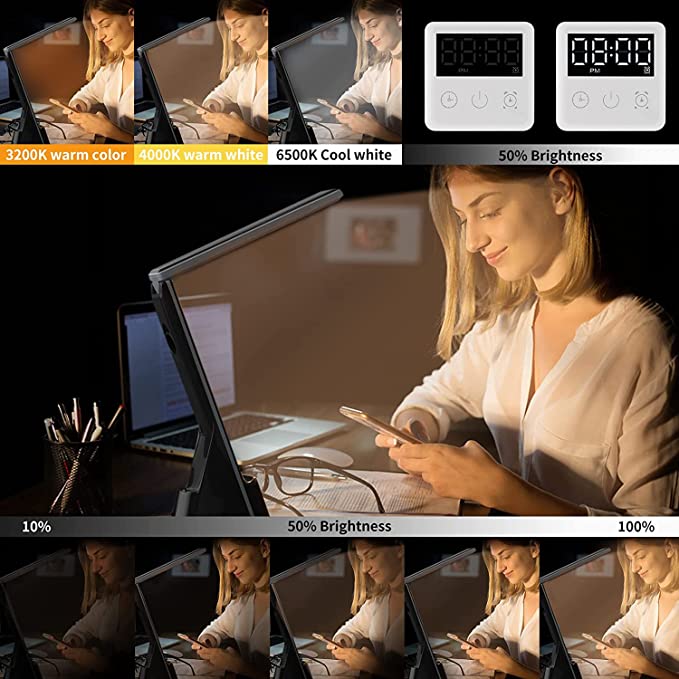 LumiCharge-Mini - 7 in 1 Multifunctional LED Desk Lamp with wireless charger by Lumicharge
