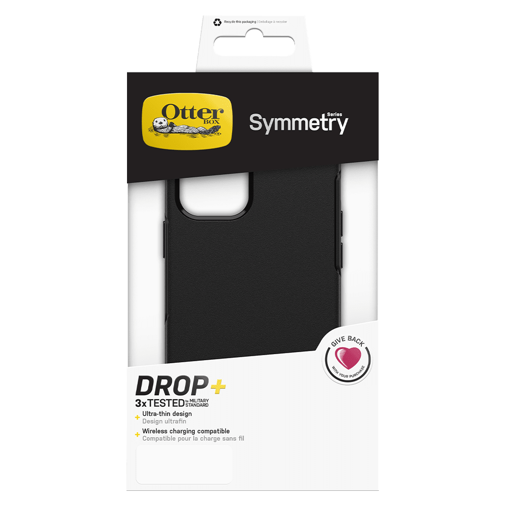 OtterBox Symmetry Antimicrobial Case for Apple iPhone 12 / 12 Pro by OtterBox