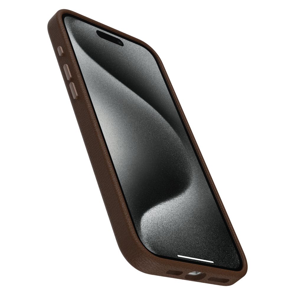 OtterBox Symmetry Cactus Leather Case for Apple iPhone 15 Pro Max by OtterBox