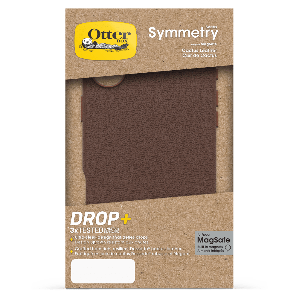 OtterBox Symmetry Cactus Leather Case for Apple iPhone 16 Plus by OtterBox