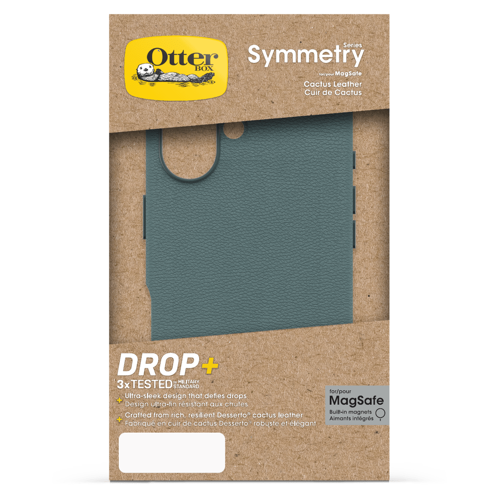 OtterBox Symmetry Cactus Leather Case for Apple iPhone 16 by OtterBox
