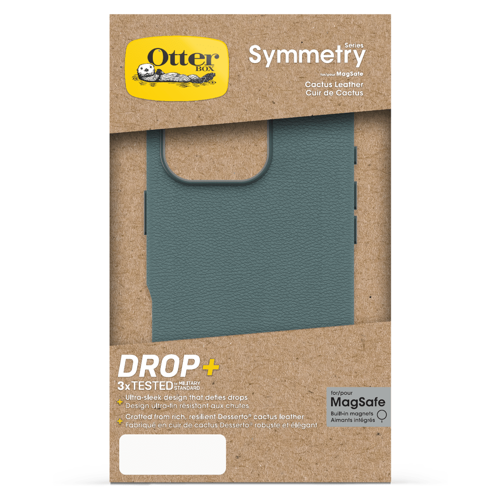 OtterBox Symmetry Cactus Leather Case for Apple iPhone 16 Pro by OtterBox