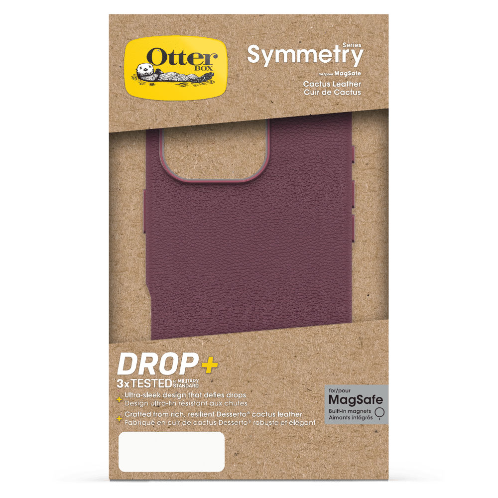 OtterBox Symmetry Cactus Leather Case for Apple iPhone 16 Pro by OtterBox