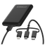 OtterBox Mobile Charging Kit Power Bank 5,000 mAh and 3 in 1 Cable 1m by OtterBox