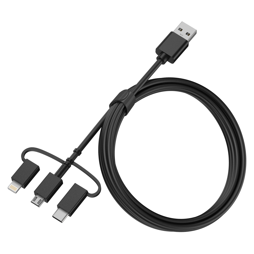 OtterBox Mobile Charging Kit Power Bank 5,000 mAh and 3 in 1 Cable 1m by OtterBox