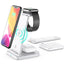 3-in-1 Fast Wireless Charging Stand for Phones, Apple Watch & AirPods by Infinite Basics