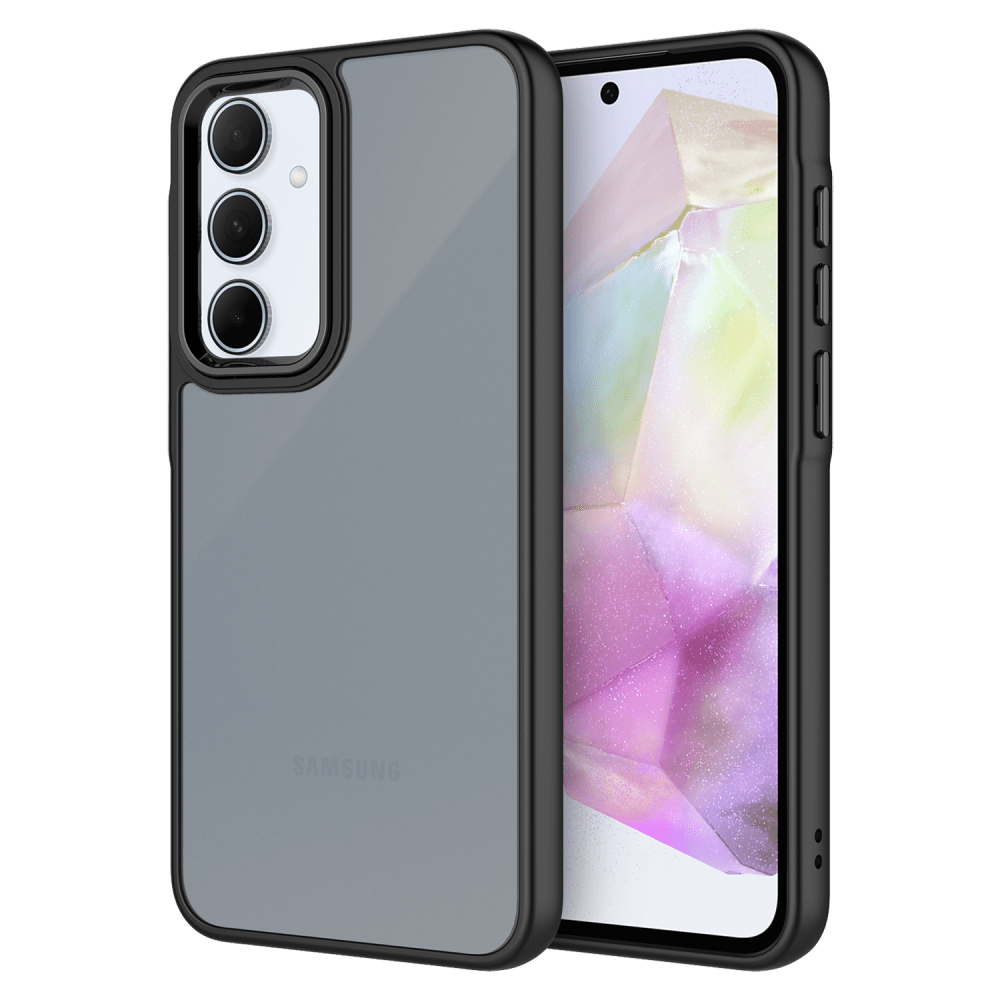 AMPD TPU/Acrylic Smoke Translucent Case for Samsung Galaxy A35 5G by AMPD