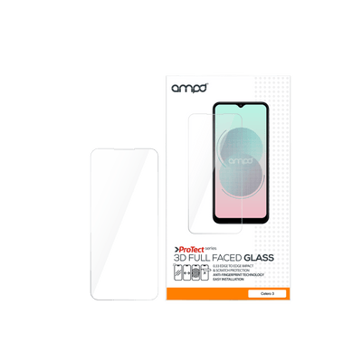 AMPD 0.33 Hardened Tempered Glass Screen Protector for Boost Celero 5G (Gen 3) by AMPD