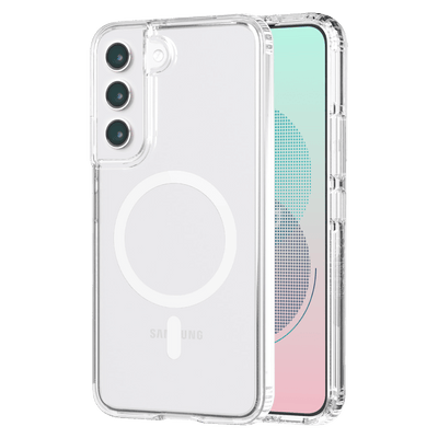 AMPD TPU / Acrylic Crystal Clear MagSafe Case for Samsung Galaxy S23 Plus by AMPD