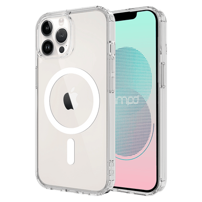 AMPD TPU / Acrylic Crystal Clear MagSafe Case for Apple iPhone 12 Pro Max
