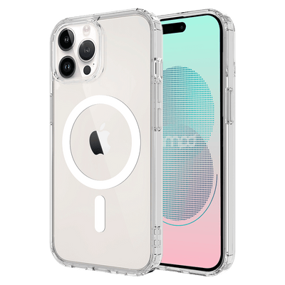 AMPD TPU / Acrylic Crystal Clear MagSafe Case for Apple iPhone 14 Pro Max