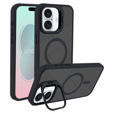 AMPD Acrylic Smoke CamKick MagSafe Case for Apple iPhone 16 by AMPD