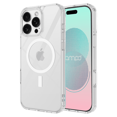 AMPD TPU / Acrylic Crystal Clear MagSafe Case for Apple iPhone 16 Pro Max by AMPD
