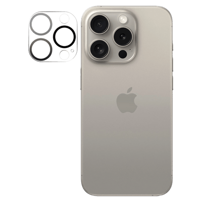 AMPD Laser Cut Rear Camera Tempered Glass Protector for Apple iPhone 16 Pro