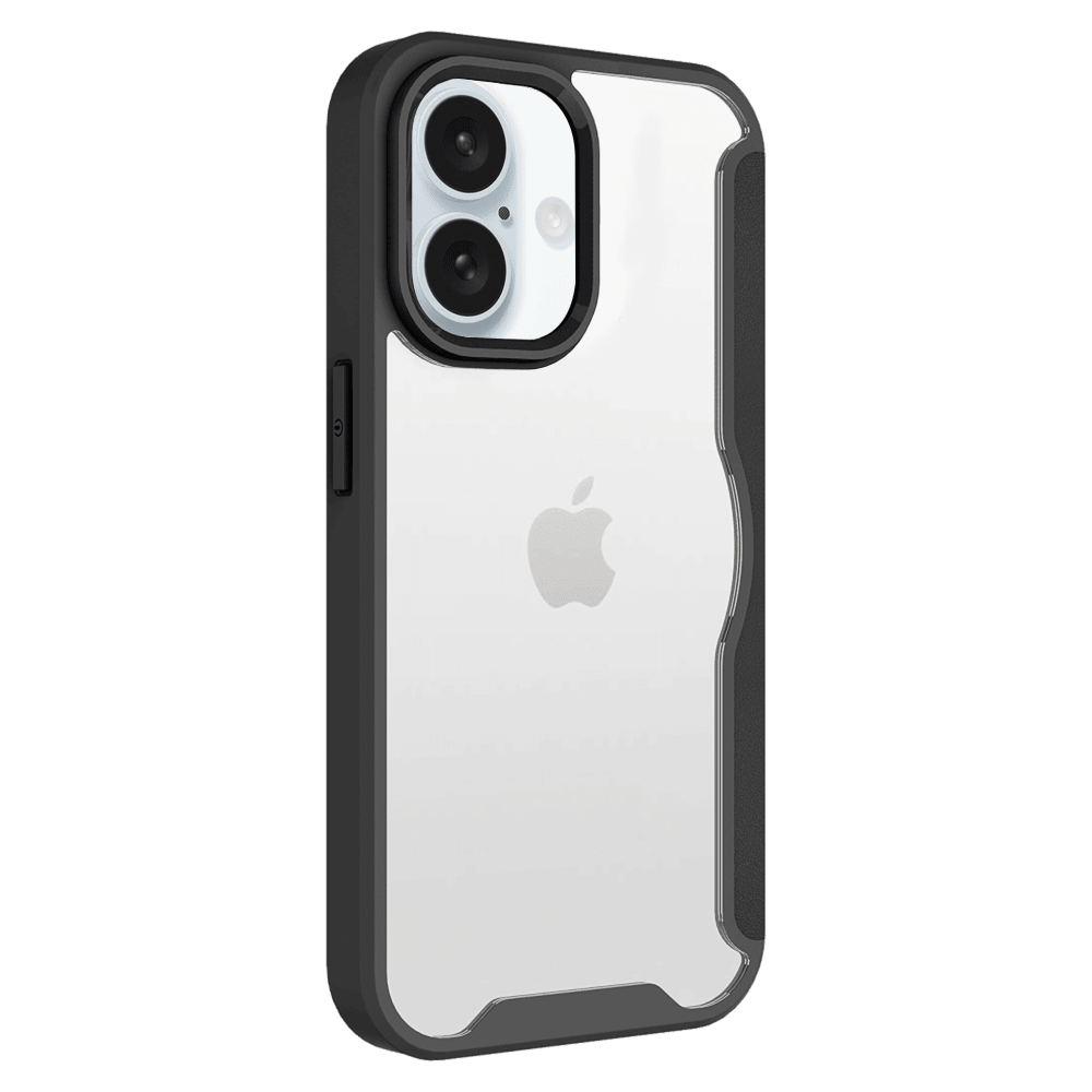 AMPD TPU / Acrylic Wallet Flip MagSafe Case for Apple iPhone 16 Plus by AMPD
