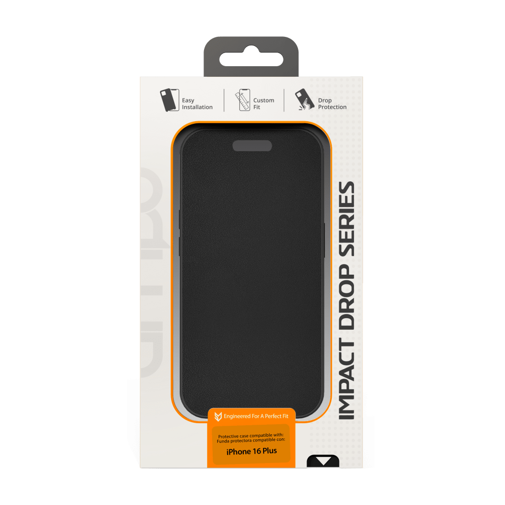 AMPD TPU / Acrylic Wallet Flip MagSafe Case for Apple iPhone 16 Plus by AMPD