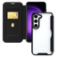 AMPD TPU / Acrylic Flip Wallet MagSafe Case for Samsung Galaxy S24 by AMPD
