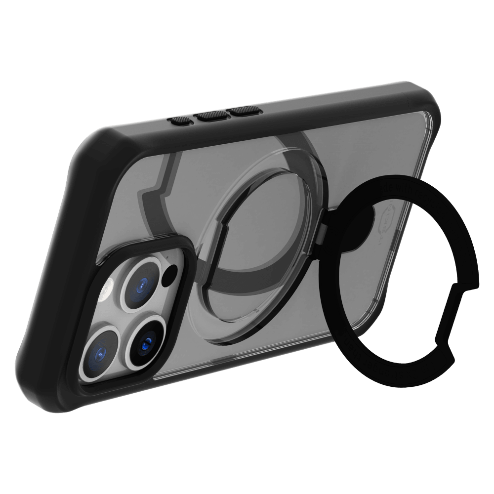 ITSkins Hybrid_R MagSafe Case with Stand for Apple iPhone 15 Pro Max by ITSkins