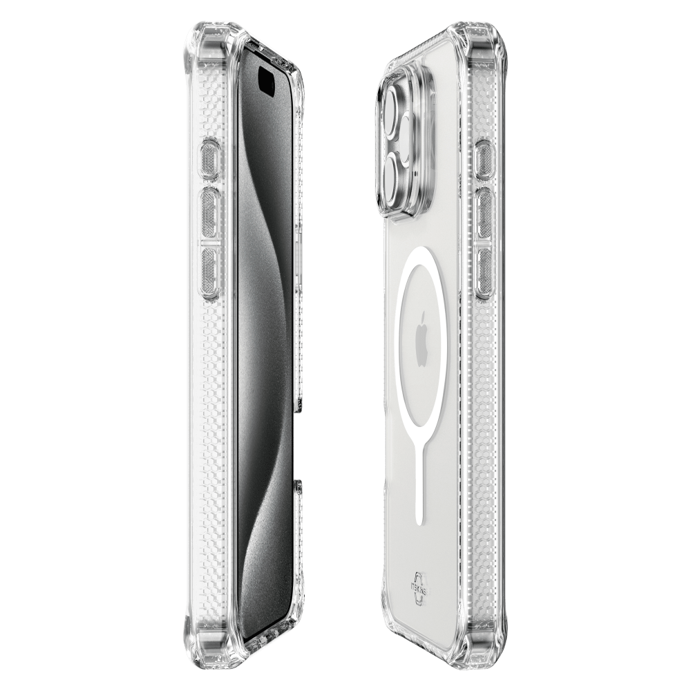 ITSkins Hybrid_R Clear MagSafe Case for Apple iPhone 16 Pro Max by ITSkins