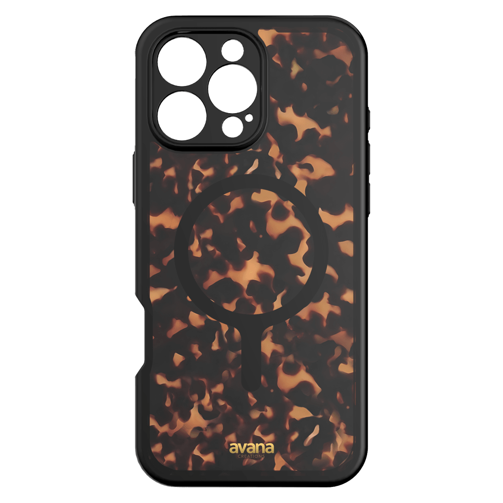 Avana Tortoise Shell MagSafe Case for Apple iPhone 16 Pro by Avana