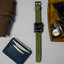 Apple Watch | Two-piece NATO style | Army Green - Barton Watch Bands
