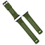 Apple Watch Tropical Style Army Green Watch Band by Barton Watch Bands