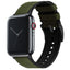 Apple Watch | Army Green Cordura Fabric and Silicone Hybrid - Barton Watch Bands