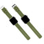 Apple Watch | Two-piece NATO style | Army Green - Barton Watch Bands