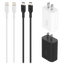 Belkin 2 25W USB C PD Wall Chargers with 2 USB C Cables 1m (4 Pack Bundle)