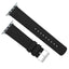 Apple Watch | Black Leather and Rubber Hybrid - Barton Watch Bands