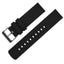 Samsung Galaxy Watch4 | Black Canvas - Barton Watch Bands