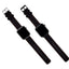 Apple Watch | Black Leather & Orange Stitching - Barton Watch Bands