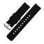 Samsung Galaxy Watch4 | Silicone | Black - Barton Watch Bands