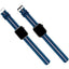 Apple Watch | Two-piece NATO style | Navy & Aqua Blue - Barton Watch Bands
