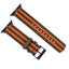 Apple Watch | Two-piece NATO® style | Army Green & Orange - Barton Watch Bands