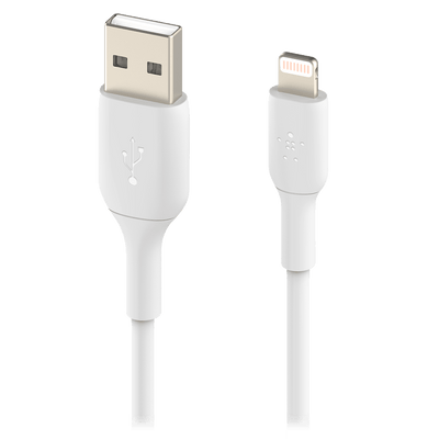 Belkin Boost Up Charge USB A to Apple Lightning Cable 10ft White by Belkin