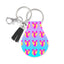 Jolitee Neoprene AirTag Compatible Case Keychain – Durable & Stylish Holder with Secure Ring and Clip, Compatible with Apple AirTag (Cheerleading) by Jolitee