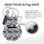 Jolitee Neoprene AirTag Compatible Case Keychain – Durable & Stylish Holder with Secure Ring and Clip, Compatible with Apple AirTag (Chihuahua) by Jolitee