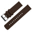 Chocolate Brown | Crafted Canvas - Barton Watch Bands