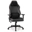 Ergonomic High Back Computer Chair with Magnetic Headrest and Lumbar Pillow-Black by DirectDeals