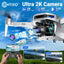 Contixo F28 Foldable Drone with 2K FHD Camera and Carrying Case by Contixo