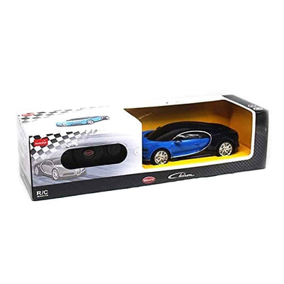 Toy Model Car 1/24 Scale Bugatti Chiron with Remote Control | BLUE by G8Central.com