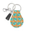 Jolitee Neoprene AirTag Compatible Case Keychain – Durable & Stylish Holder with Secure Ring and Clip, Compatible with Apple AirTag (Golden Retriever) by Jolitee